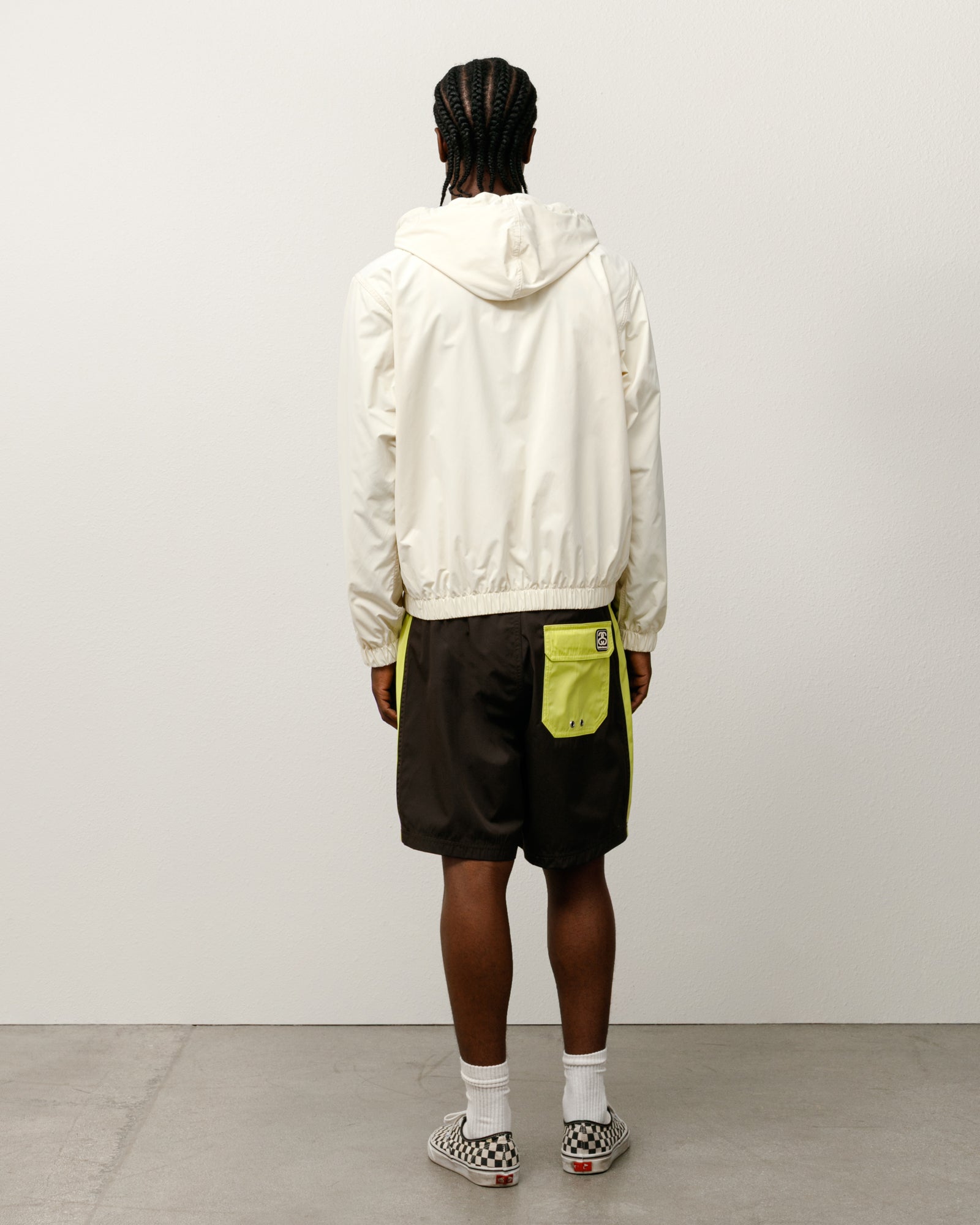 Wb Windbreaker Mens Long Sleeve In Ivory