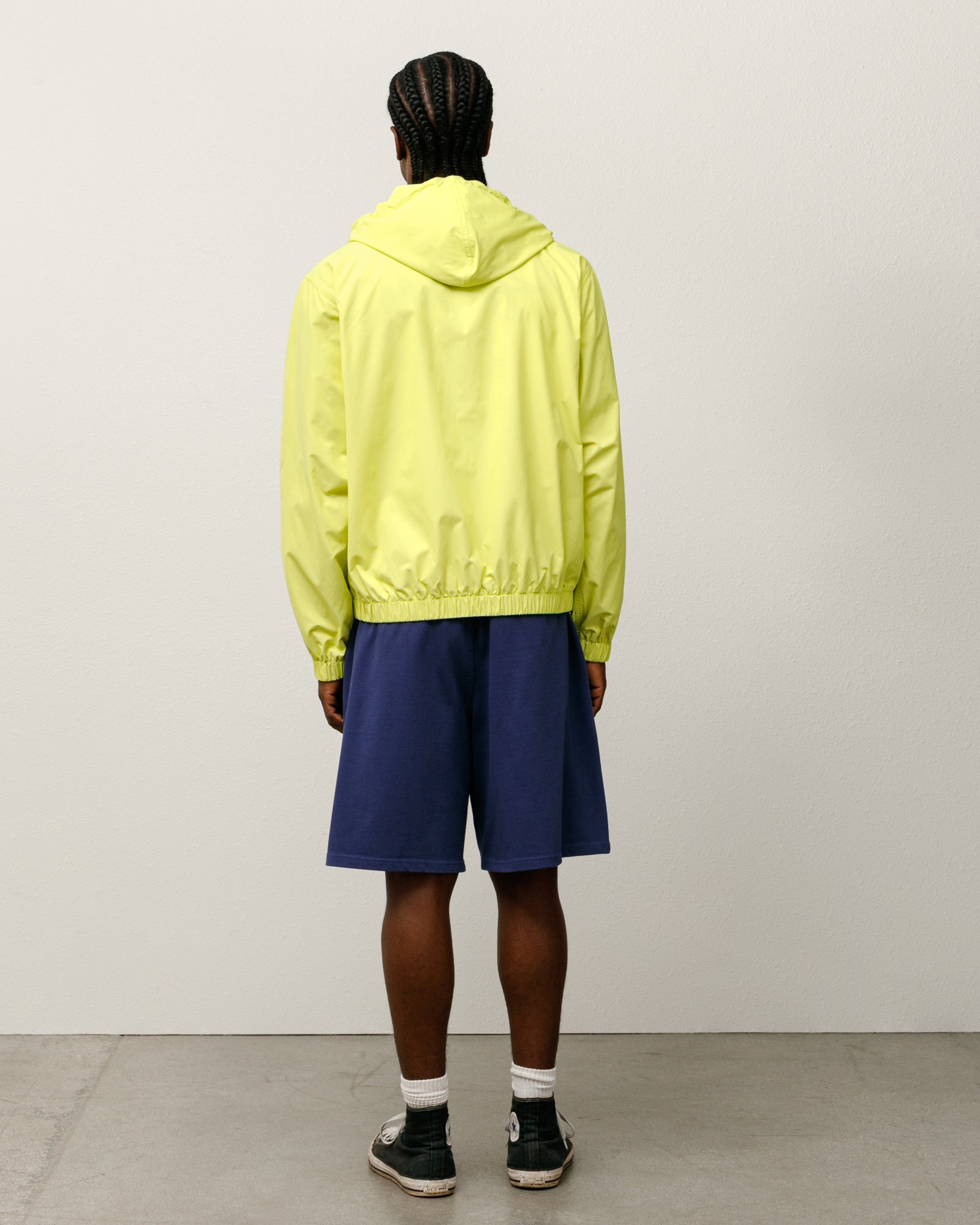 Wb Windbreaker Mens Long Sleeve In Lime