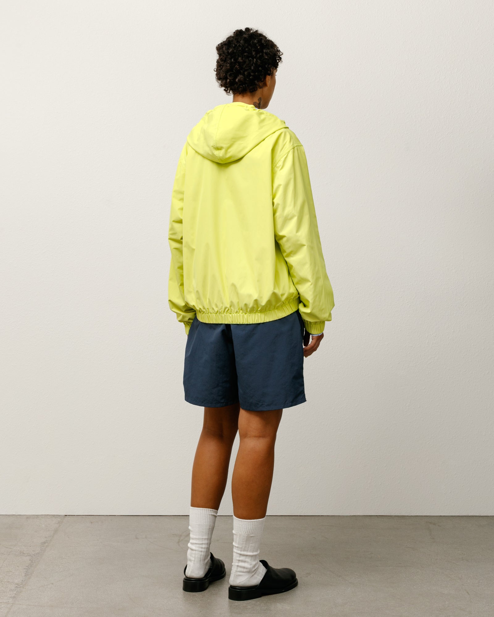 Wb Windbreaker Mens Long Sleeve In Lime