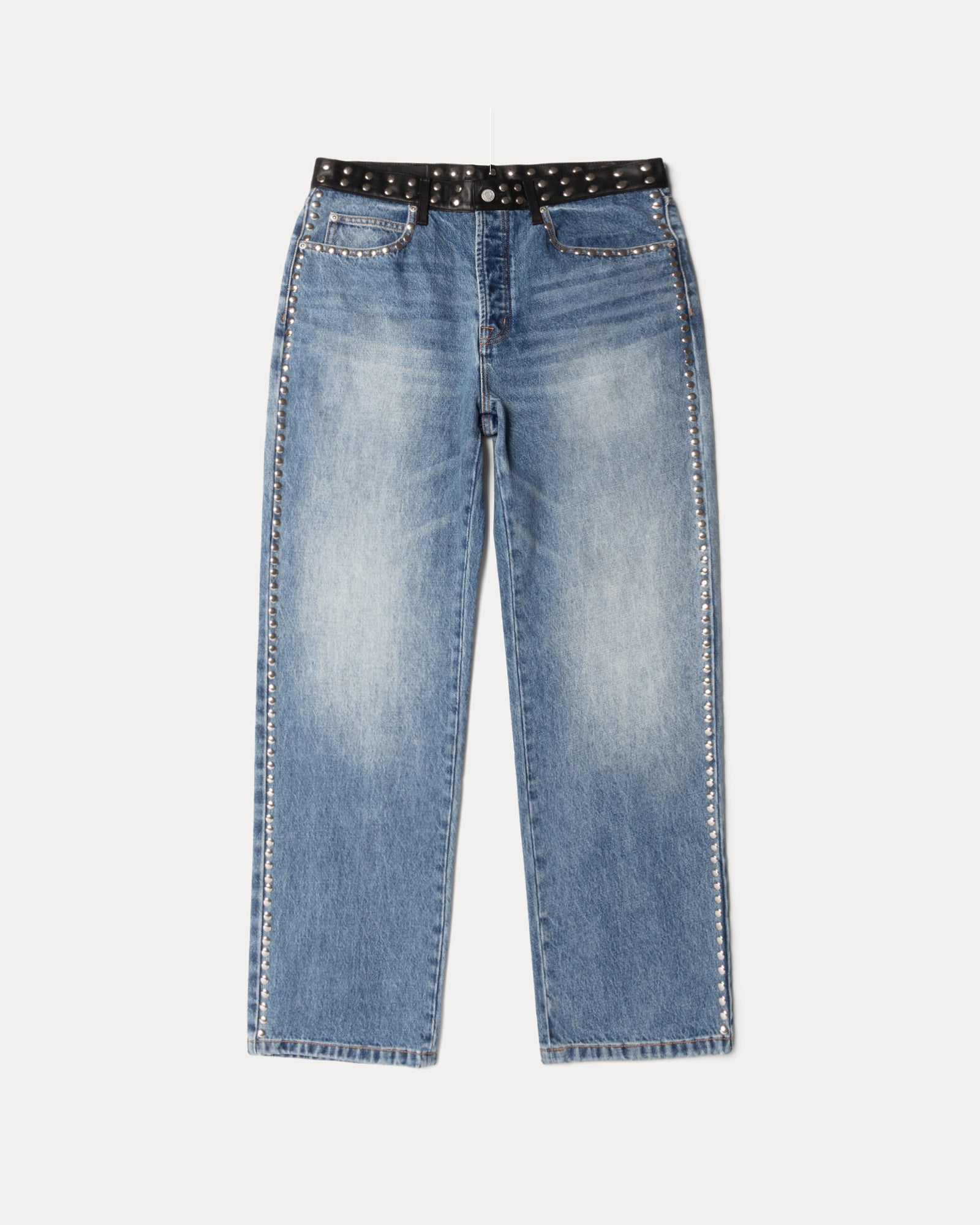 Wb Denim Pant Mens Regular In Washed Blue