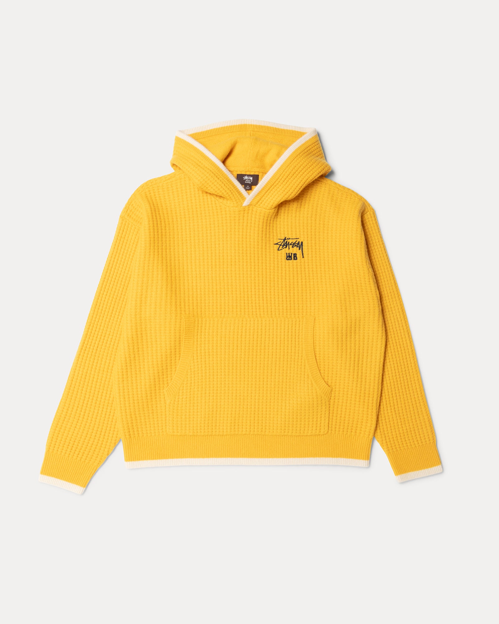 Wb Cashmere Hood Mens Long Sleeve In Yellow