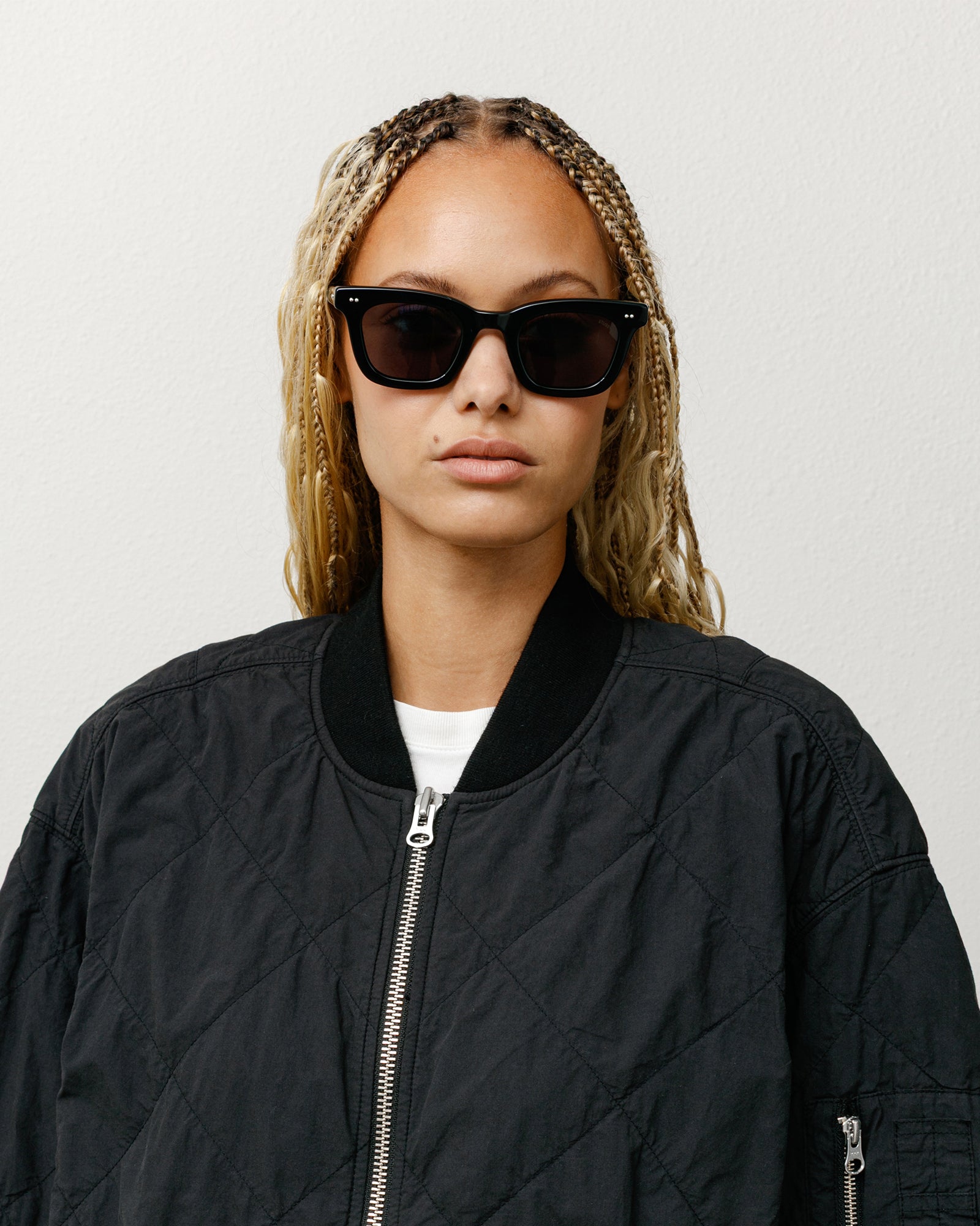 Ace Sunglasses Accessories In Black/black Lens