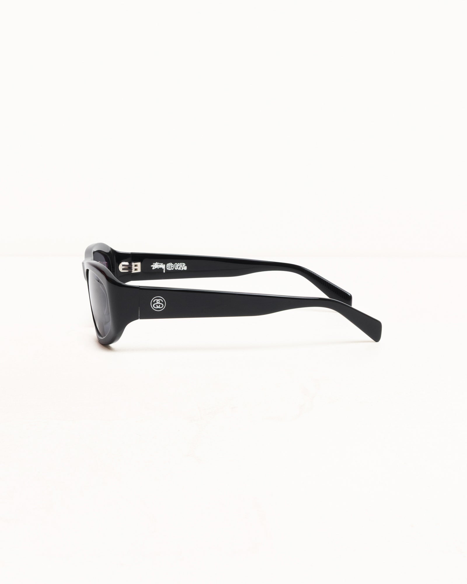 Landon Sunglasses – Black/Black Lens | Eyegear | Stüssy Canada