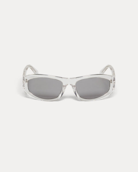 Landon Sunglasses Accessories In Crystal / Grey Lens