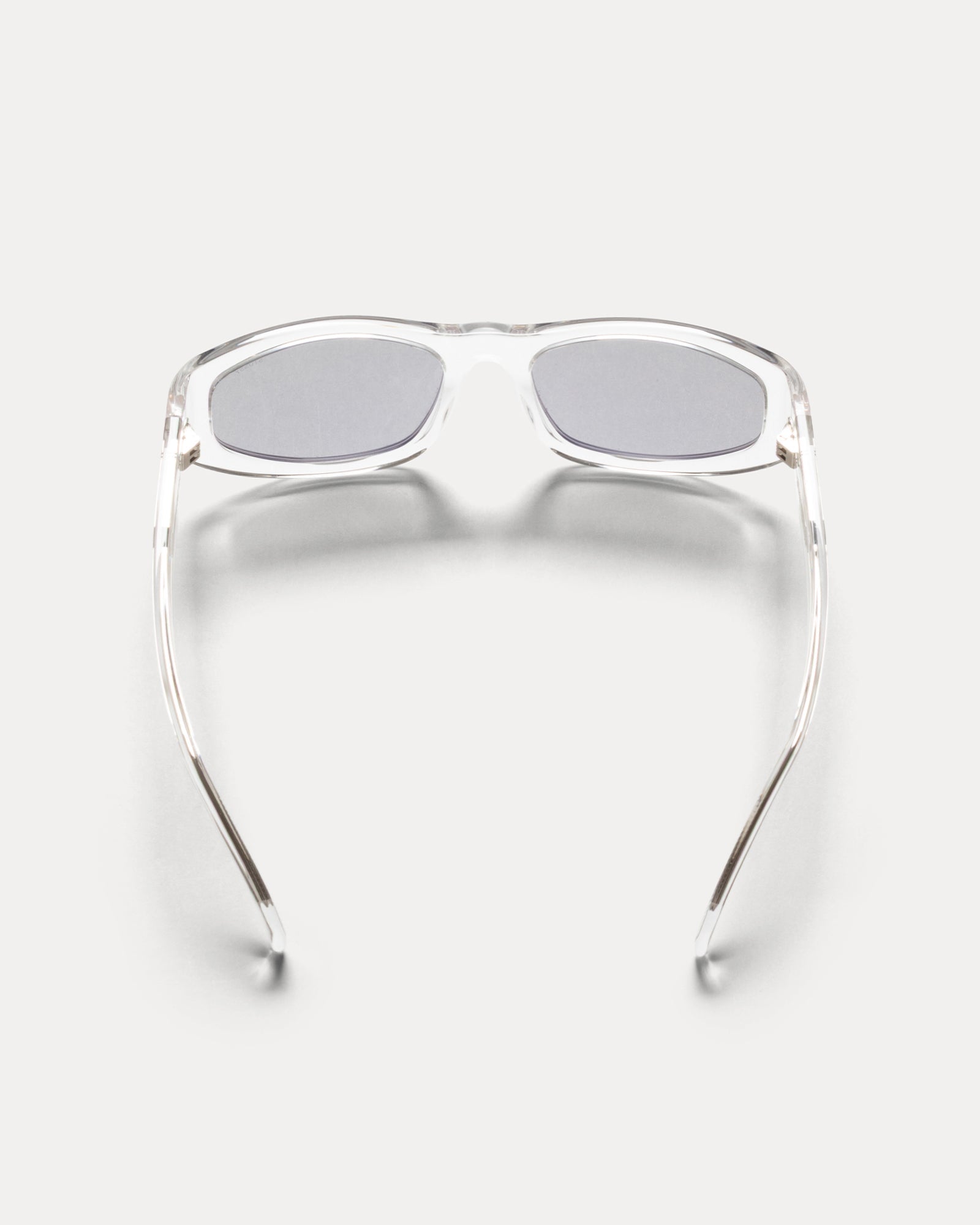 Landon Sunglasses Accessories In Crystal / Grey Lens