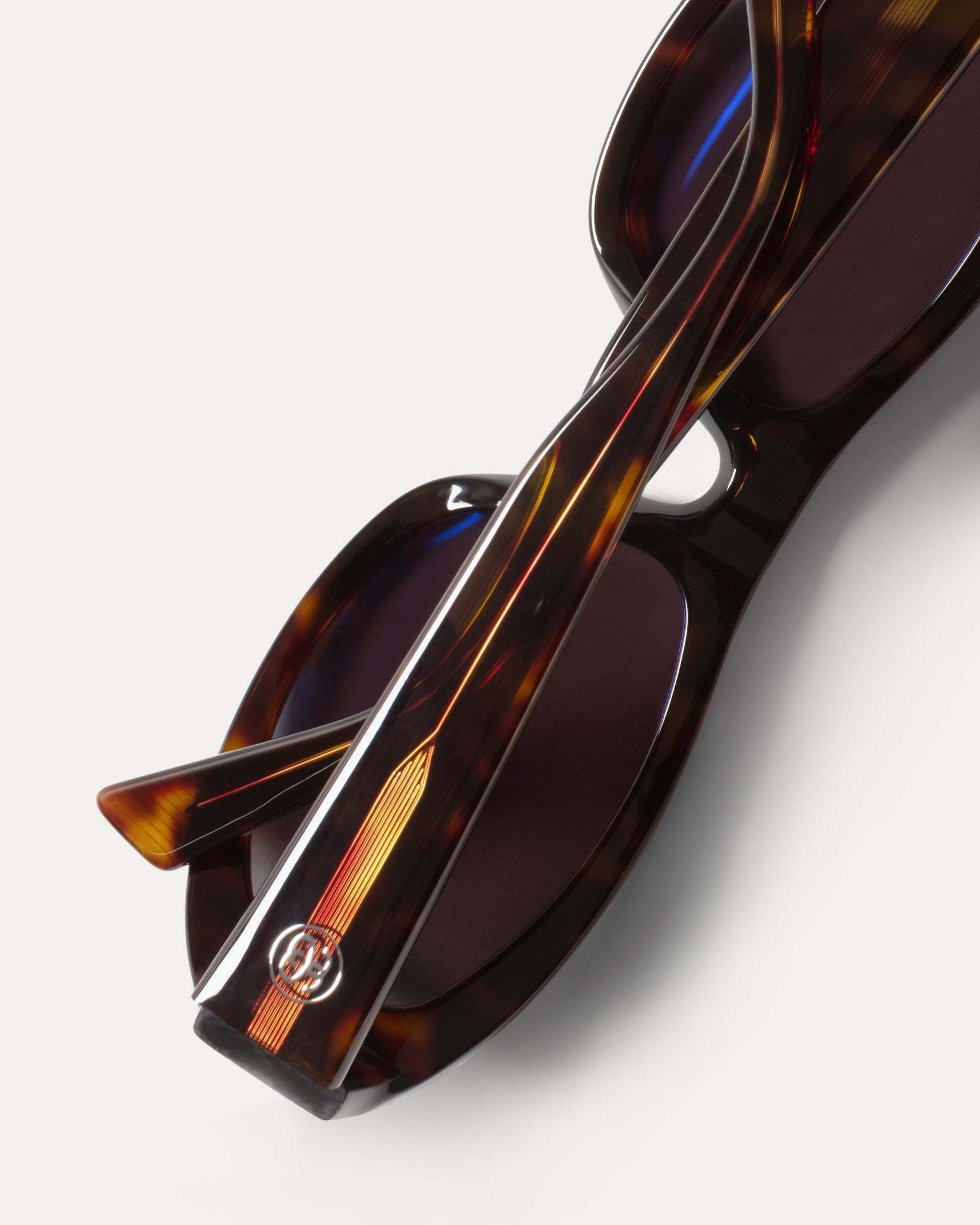 Landon Sunglasses Accessories In Dark Tortoise / Black Lens