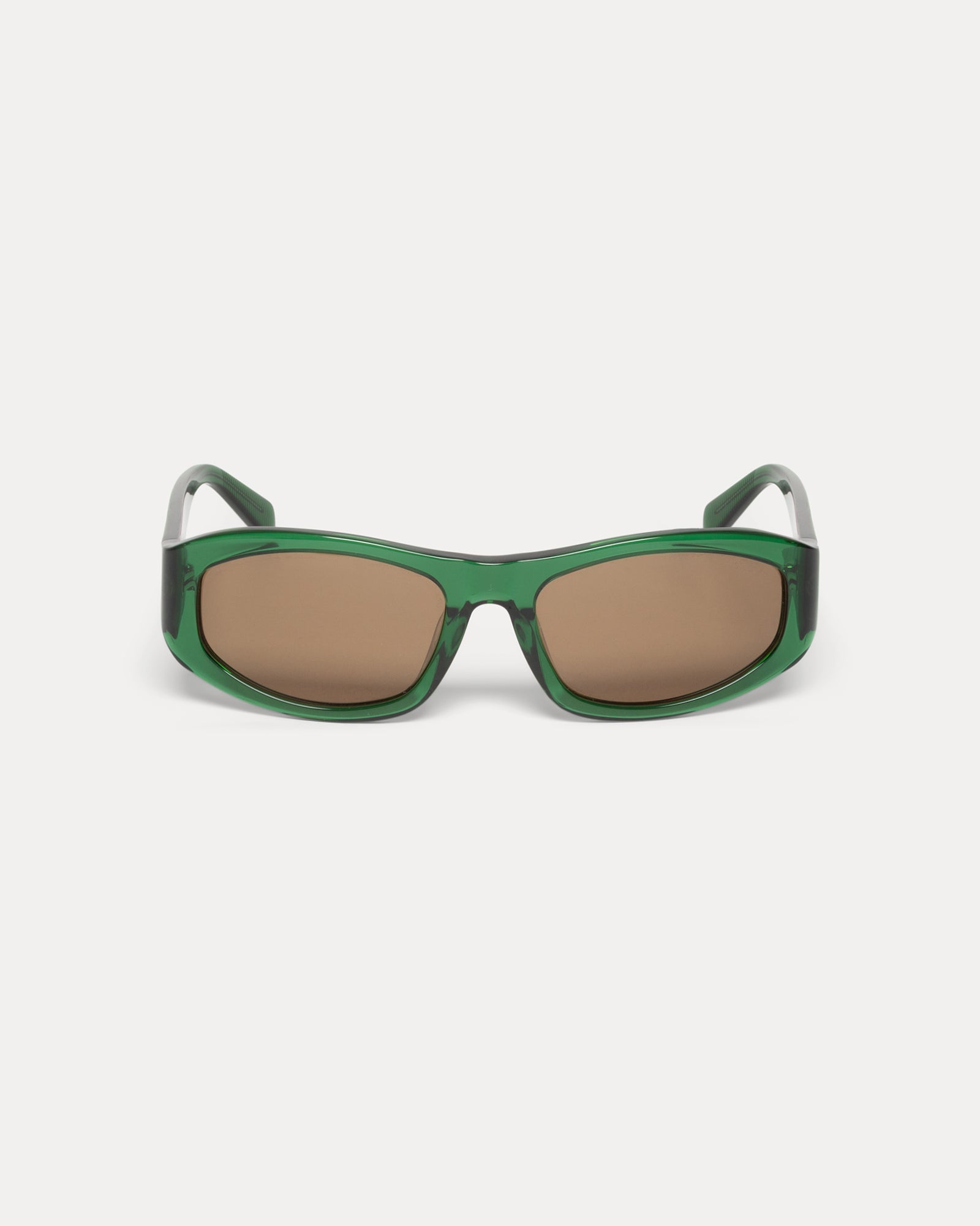 Landon Sunglasses Accessories In Emerald / Brown Lens