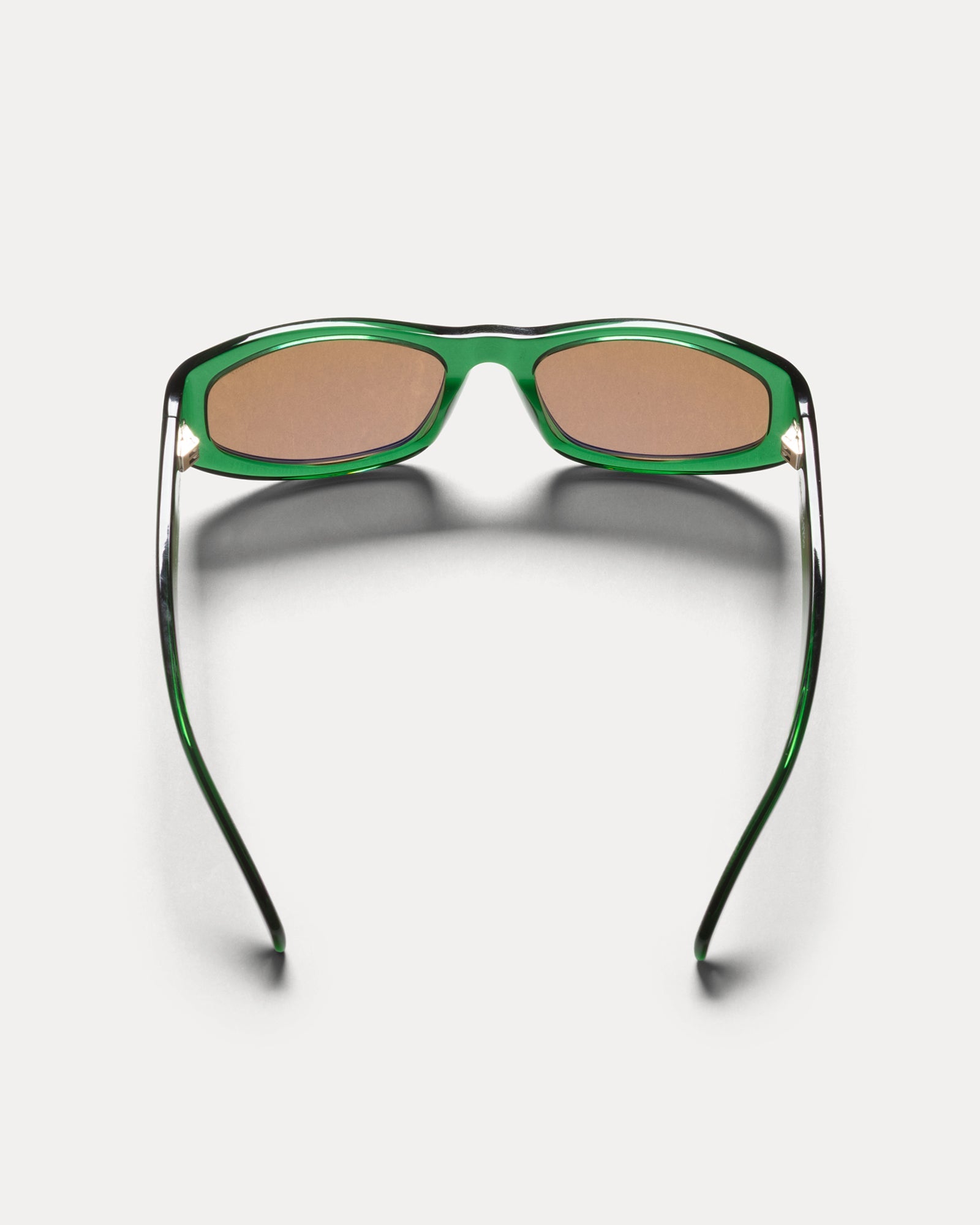 Landon Sunglasses Accessories In Emerald / Brown Lens