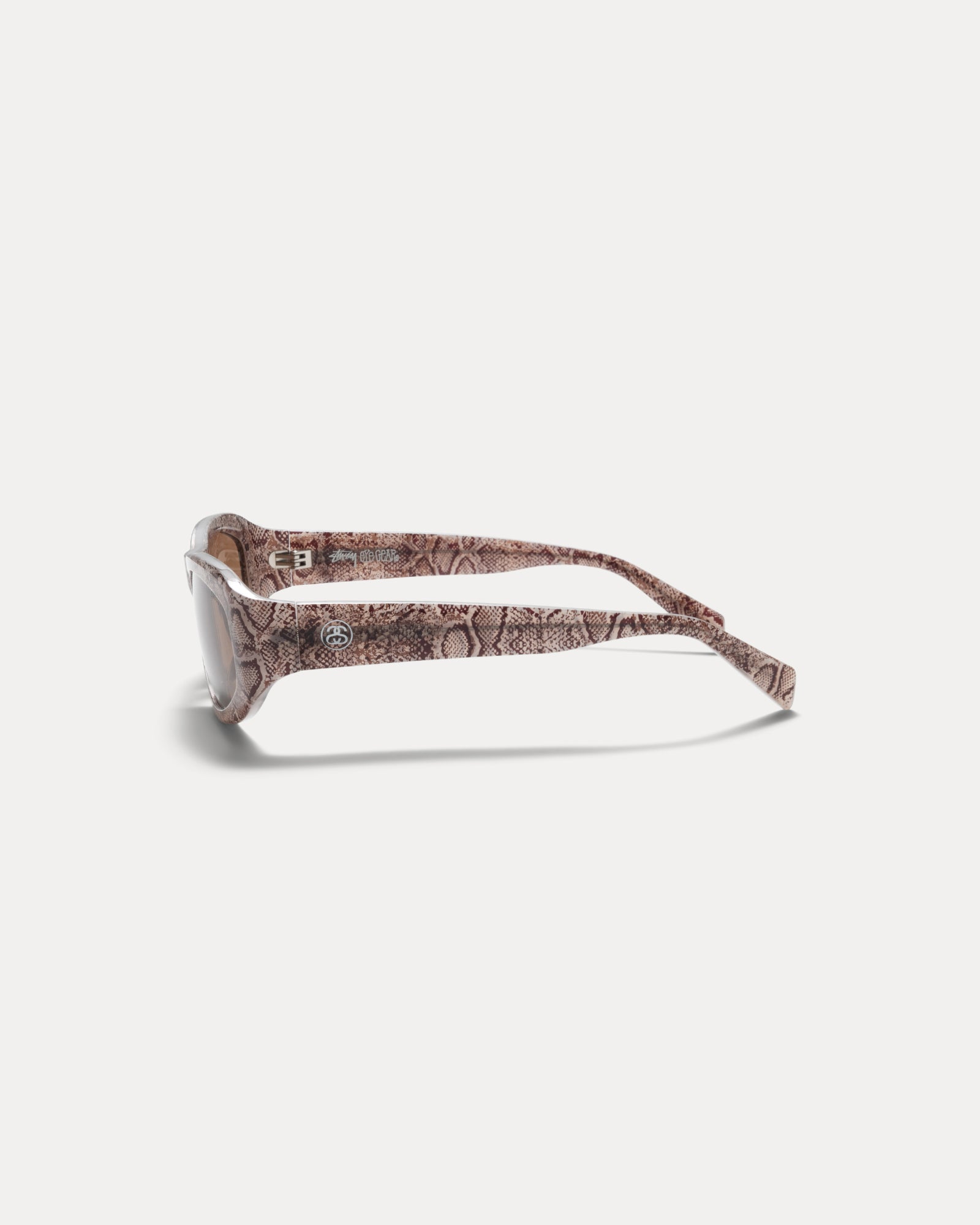 Landon Sunglasses Accessories In Snake Skin/brown