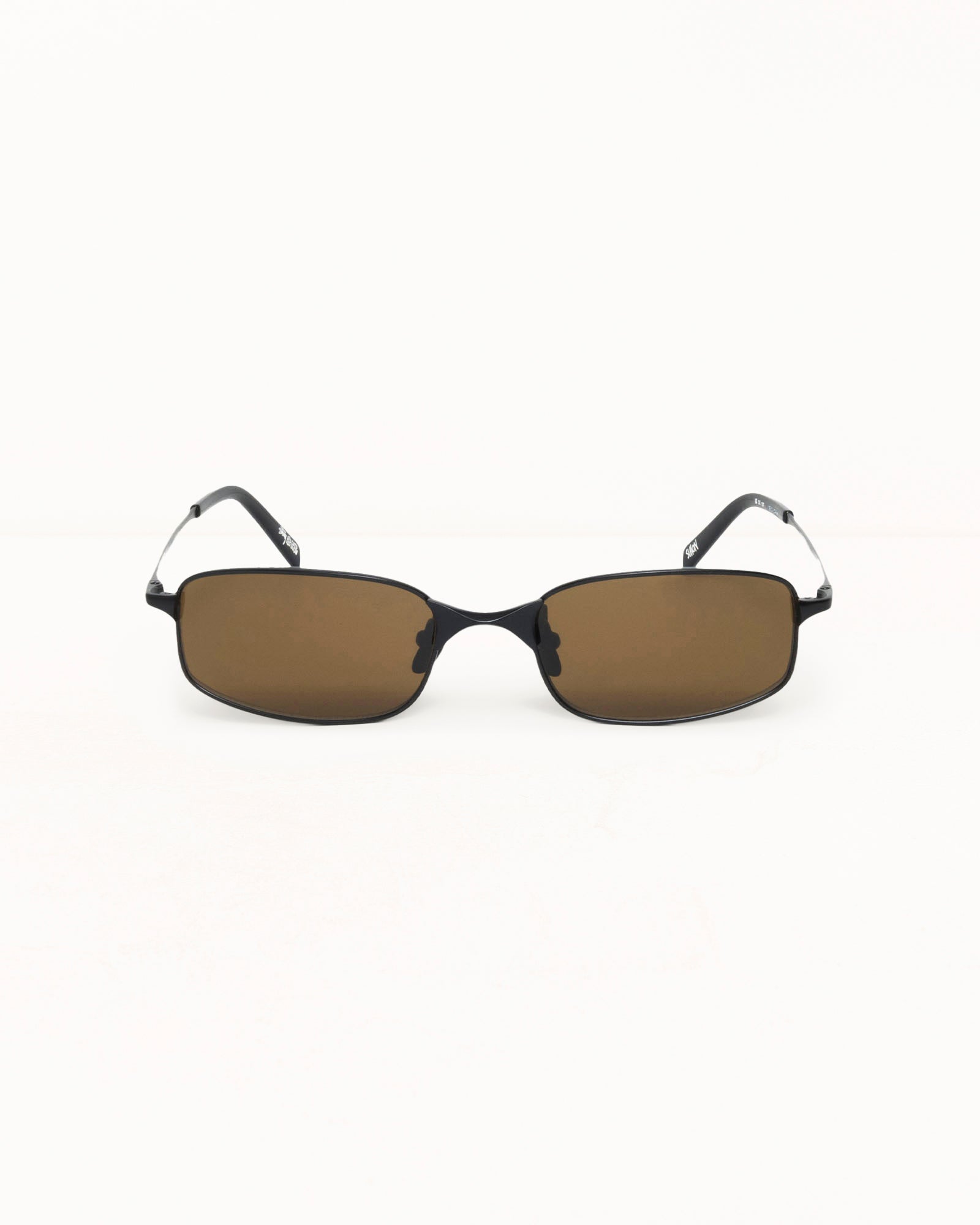 Simon Sunglasses Accessories In Matte Black/brown Lens