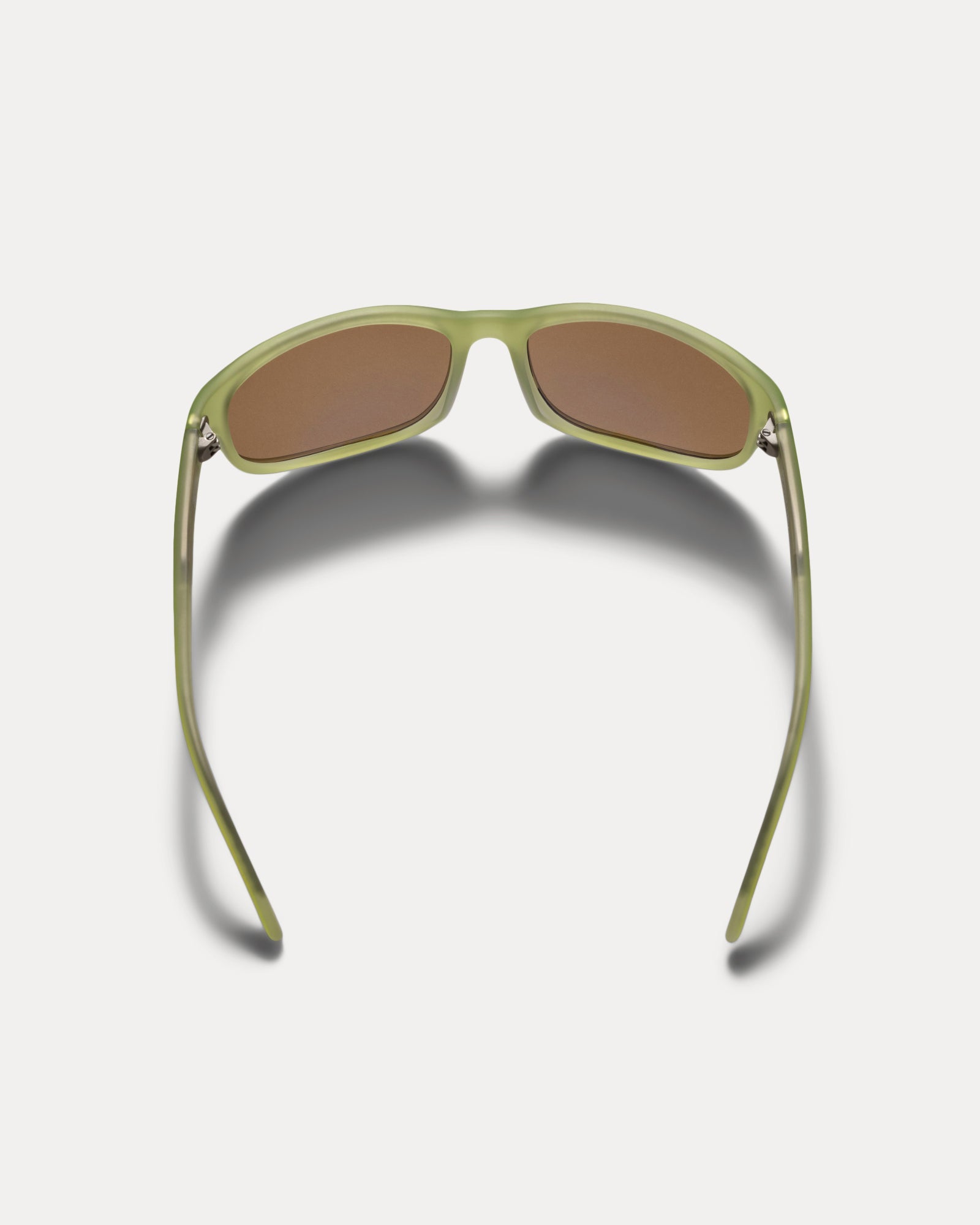 Julian Sunglasses Accessories In Frost Lime / Brown Lens
