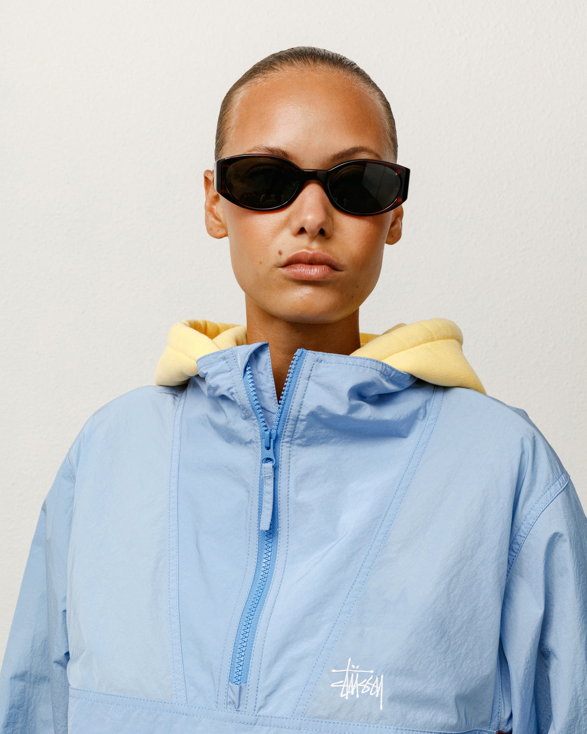 Luna Sunglasses – Dark Red / Green Lens | Accessories | Stüssy Canada