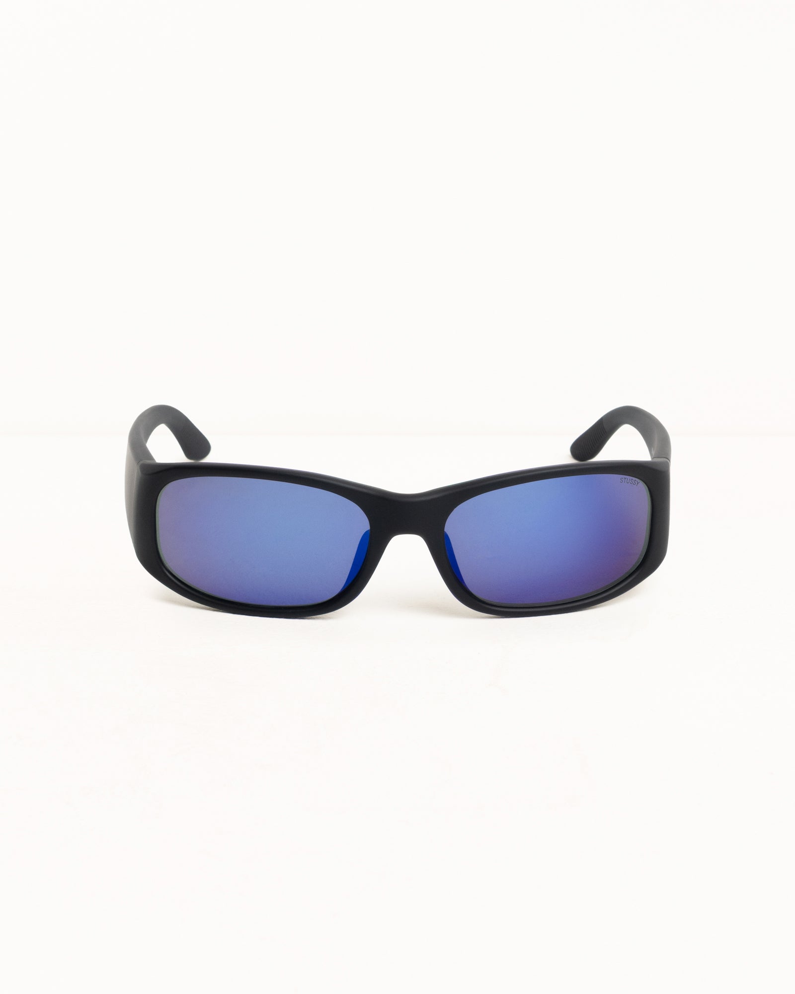 Mikey Sunglasses Accessories In Rubr Blk/polr Drk Blu Lens