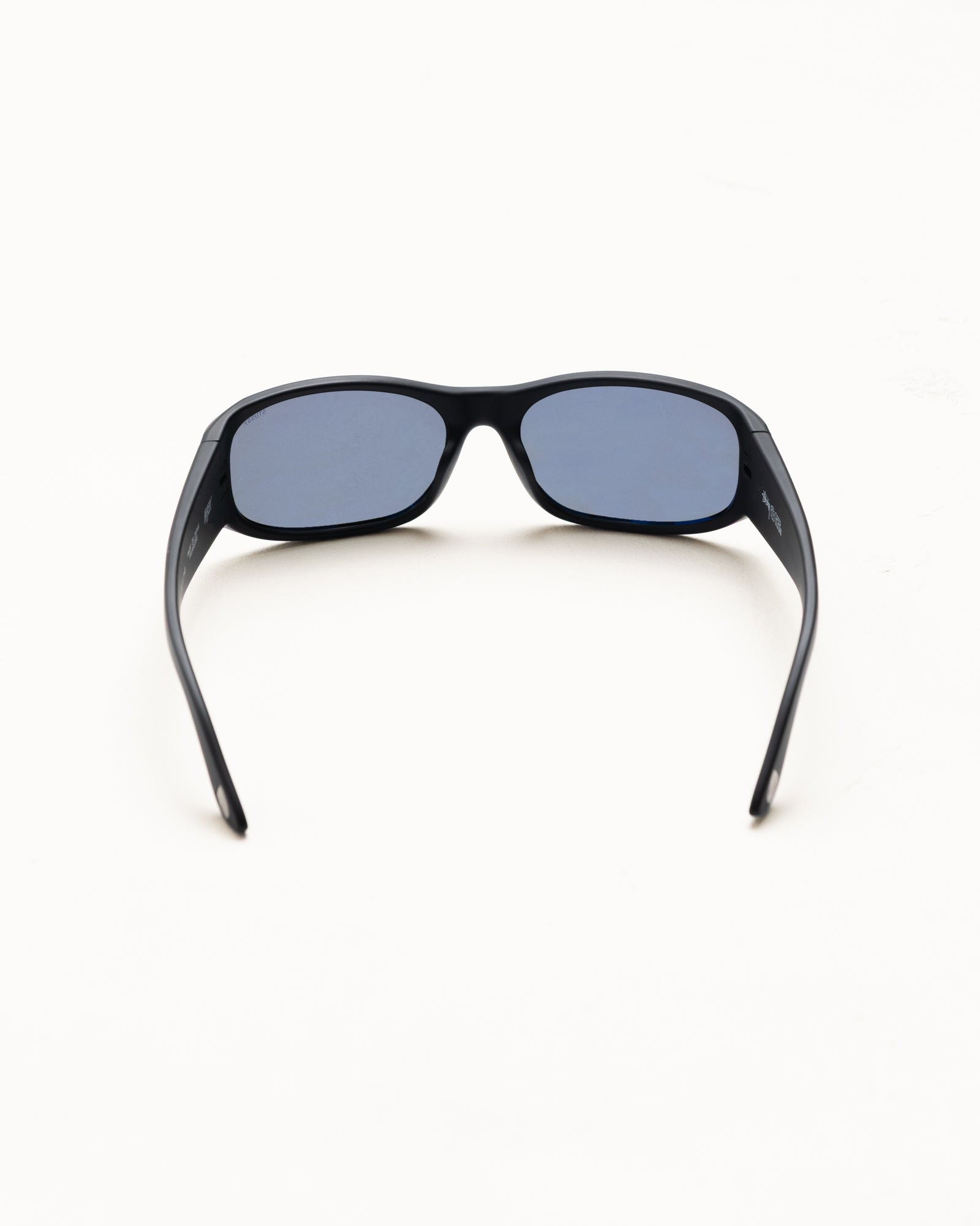 Mikey Polarized Sunglasses – Rubber Black/Polar Dark Blue Lens