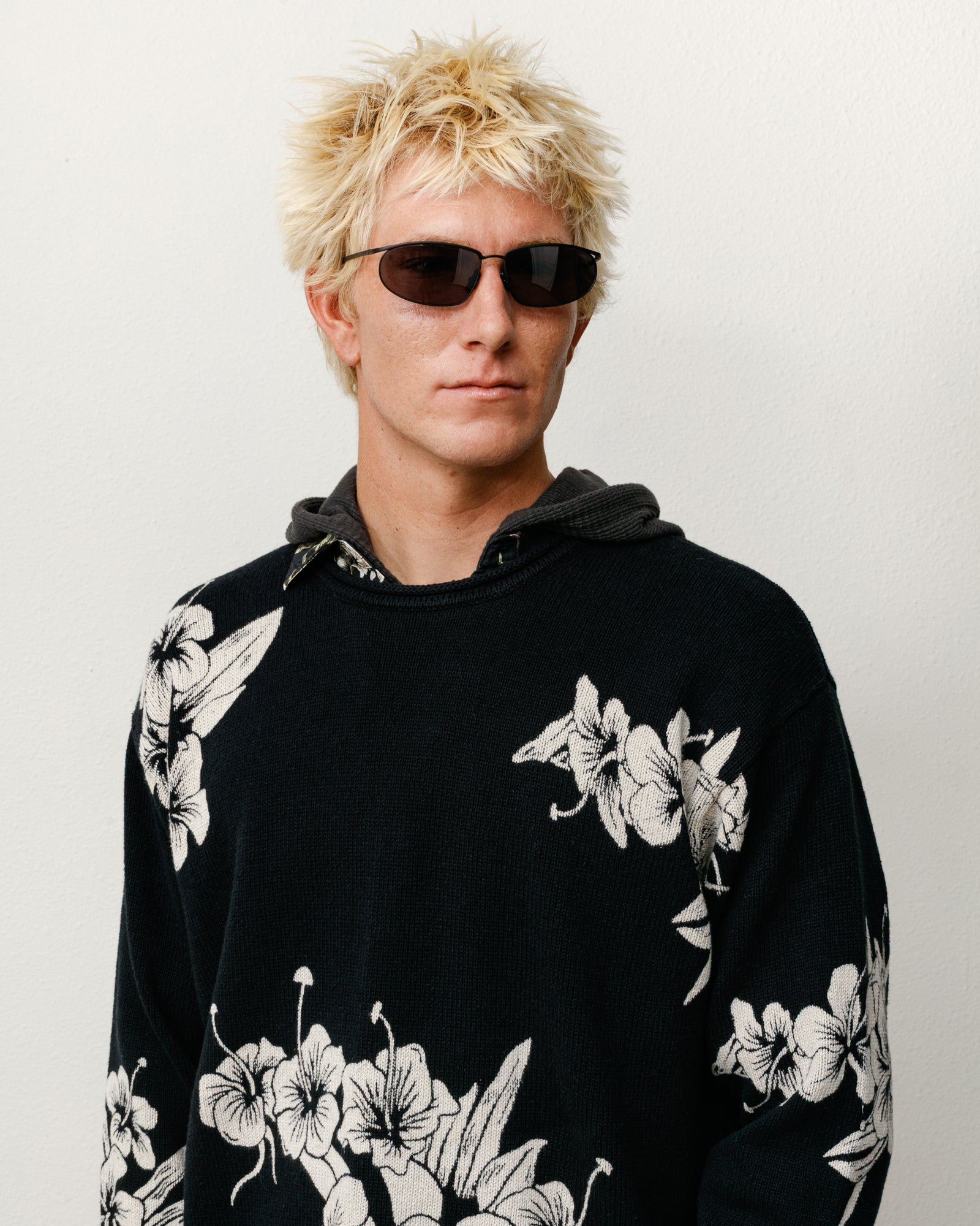 Wilkins Sunglasses – Matte Black/Black Lens | Eyegear | Stüssy Canada