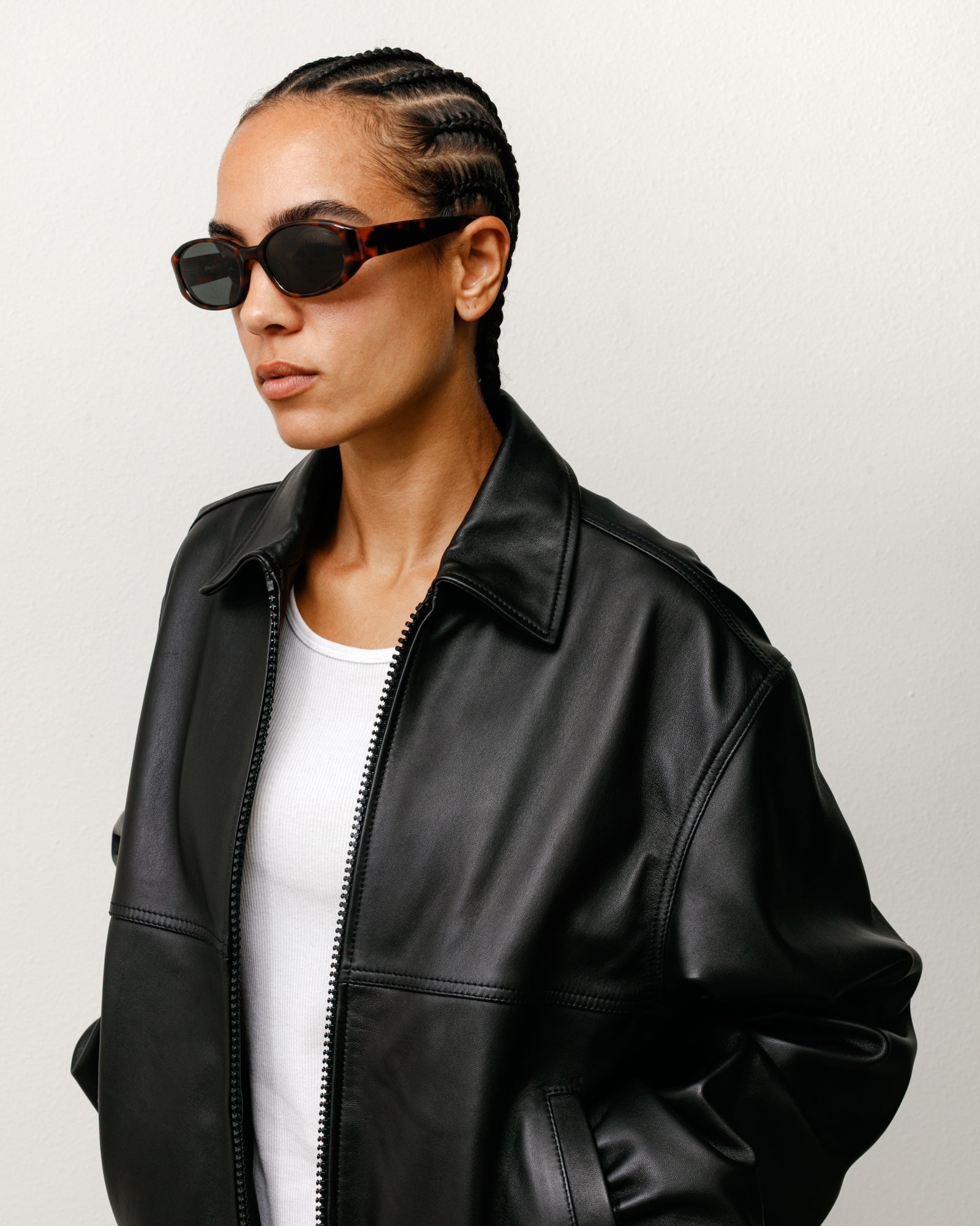 Roman Sunglasses – Brown Tortoise/Black Lens | Eyegear | Stüssy Canada