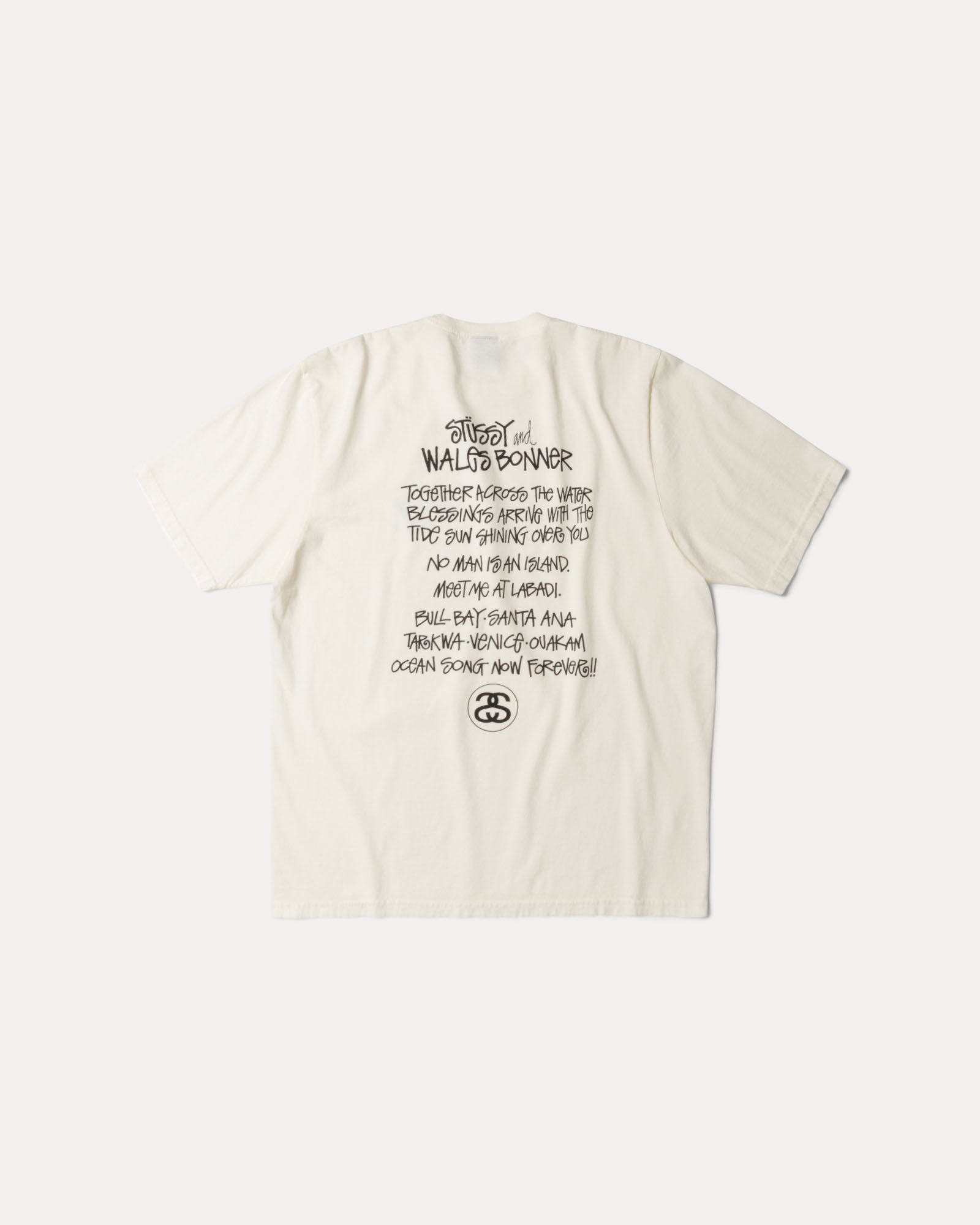 Wb Ocean Song Tee Mens Short Sleeve In Ivory