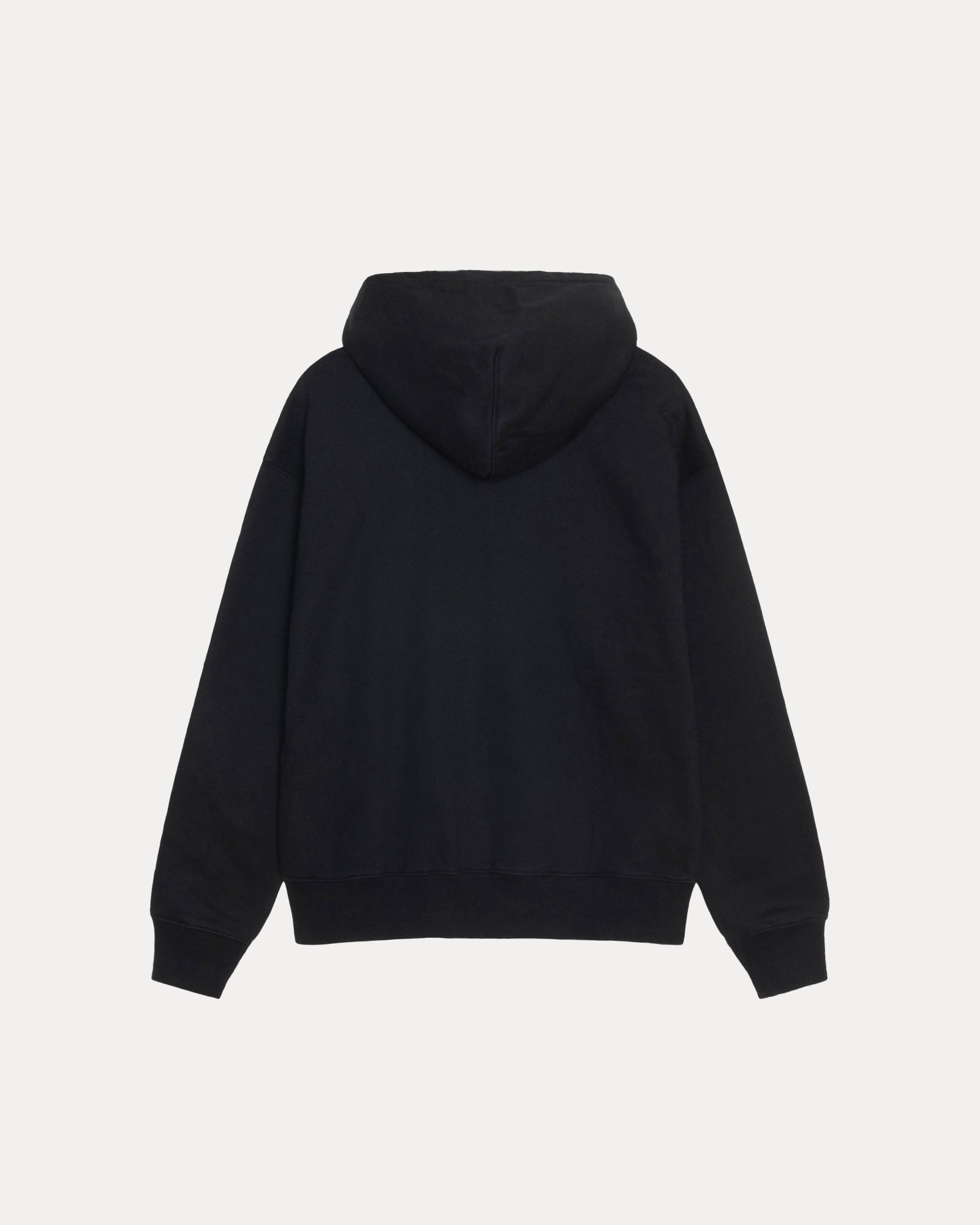 U Nrg F Fz Washed Flc Hoodie Mens Long Sleeve In Black