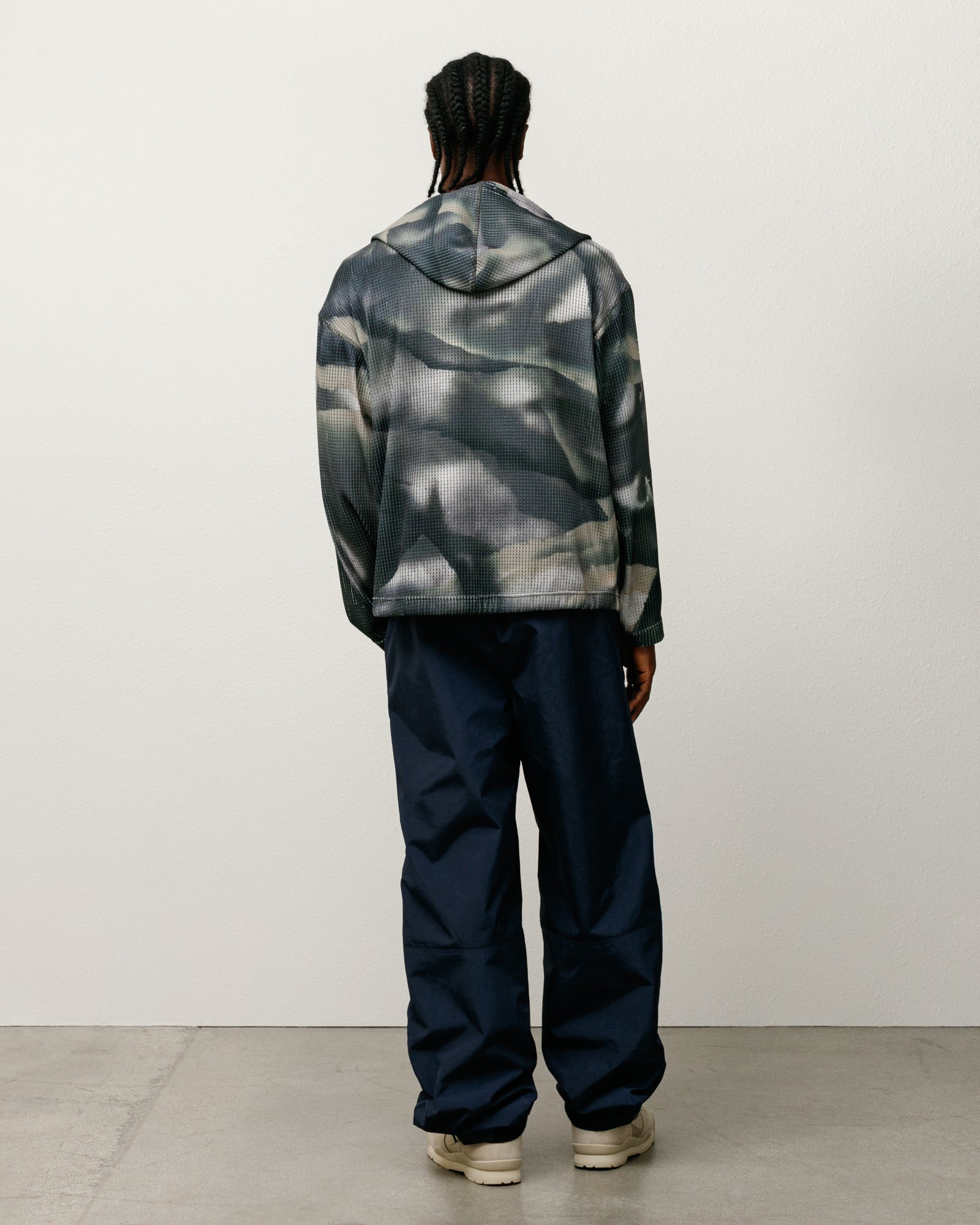 U Nrg Ghillie Hdy Aop Mens Long Sleeve In Multi/med Ash