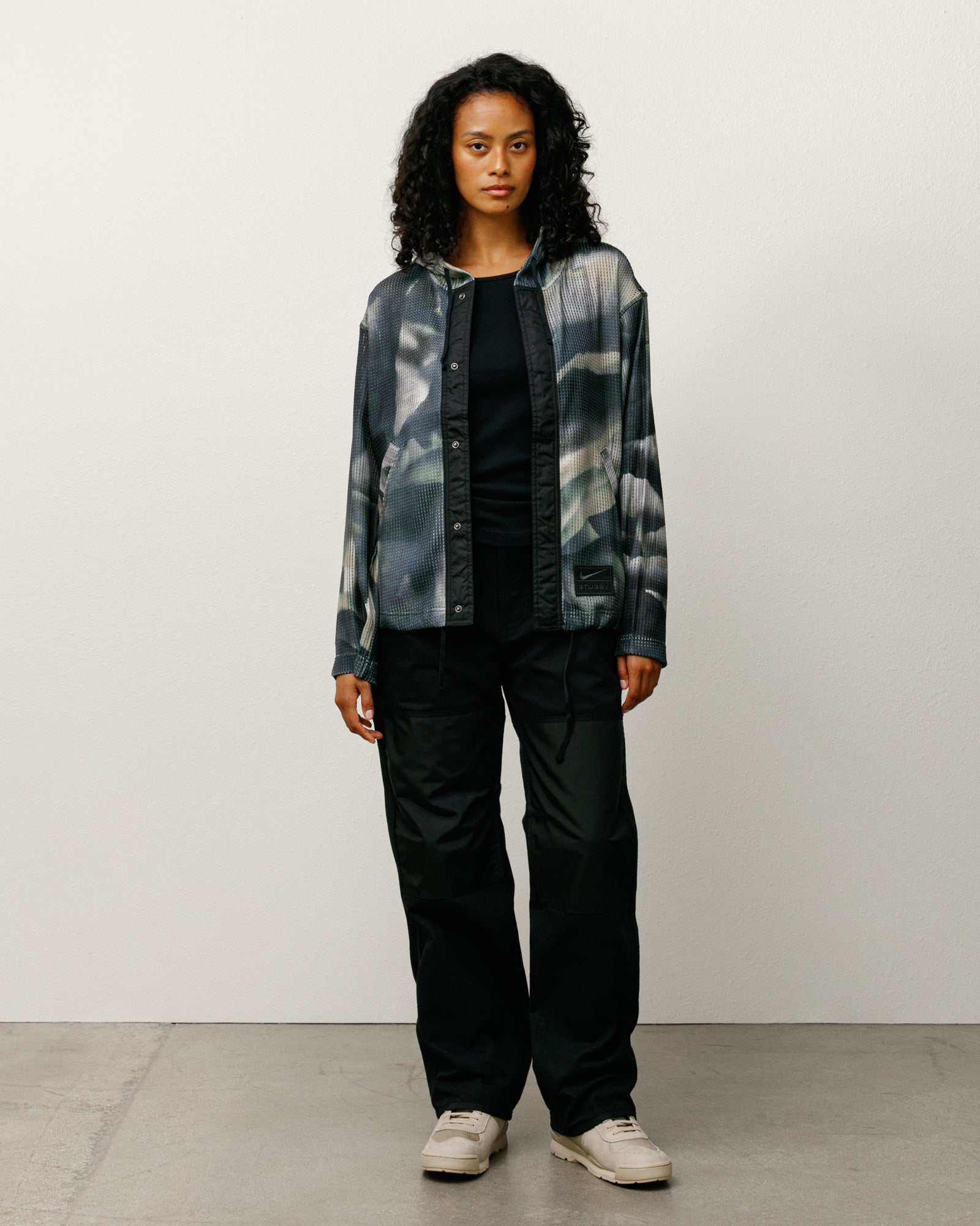 U Nrg Ghillie Hdy Aop Mens Long Sleeve In Multi/med Ash