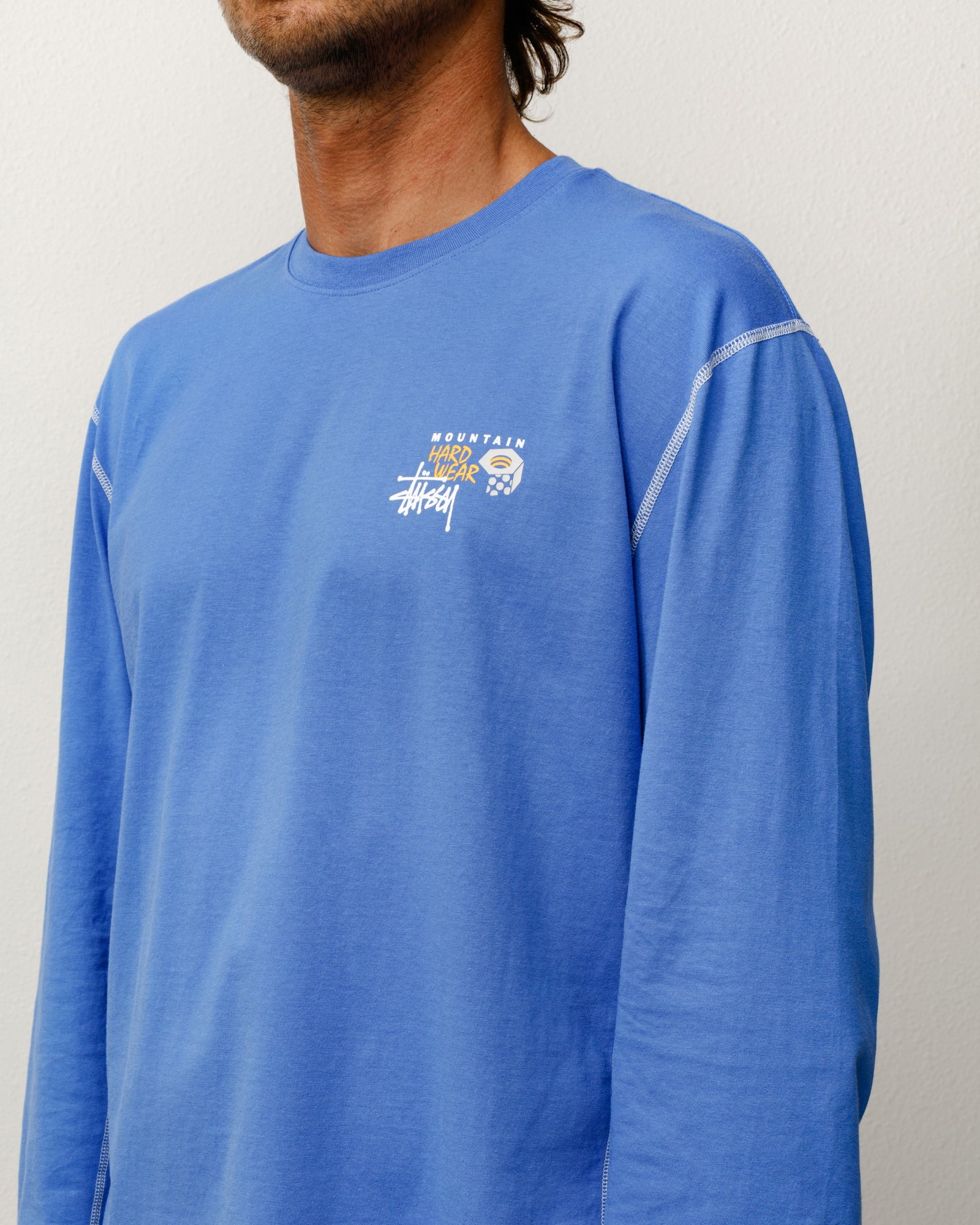 Stüssy & Mountain Hardwear Ls Tee – Arctic Sky | Tees