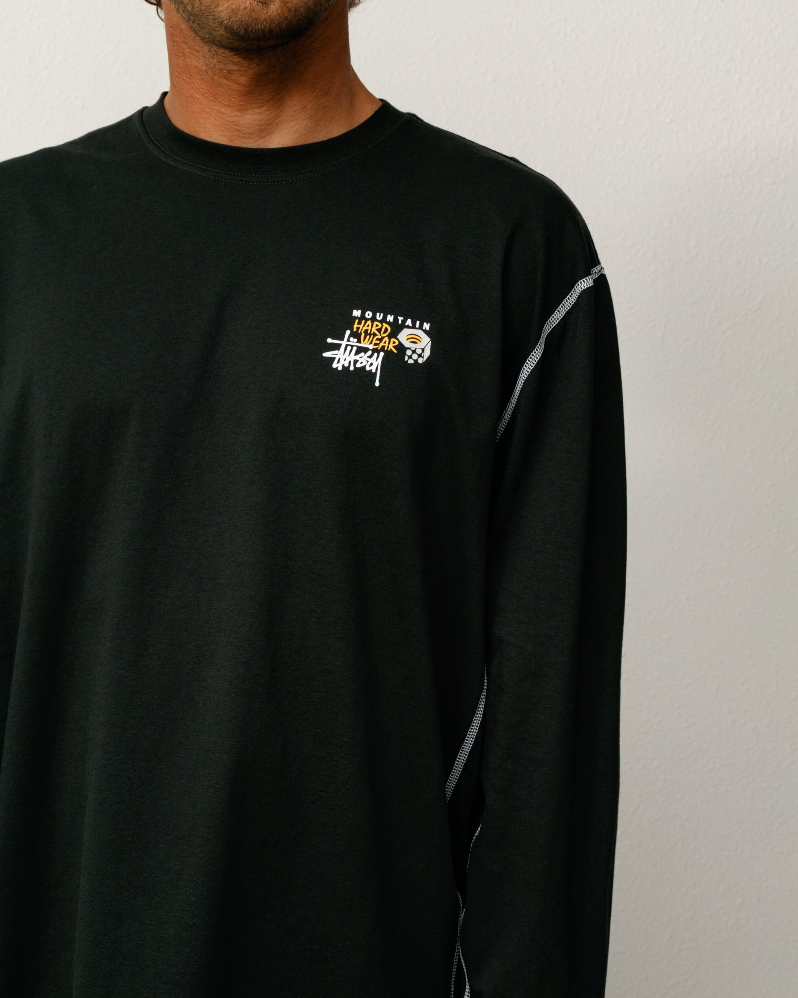 Stüssy & Mountain Hardwear Ls Tee – Stealth Grey | Tees | Stüssy