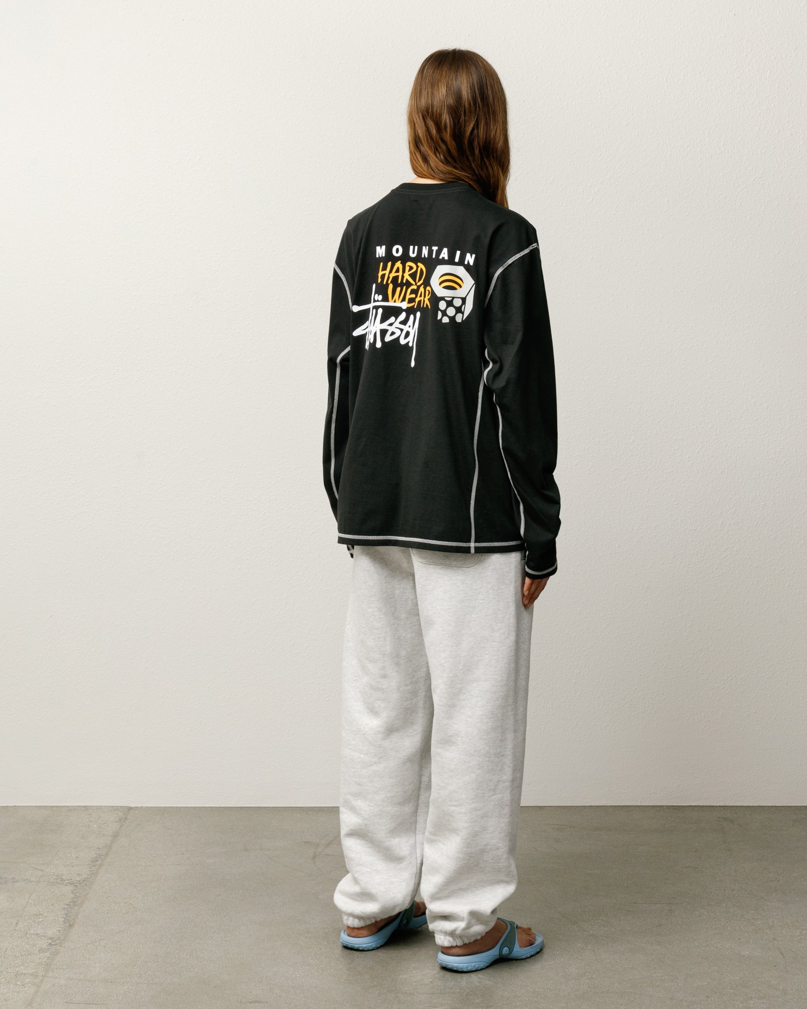 Stüssy & Mountain Hardwear Ls Tee – Stealth Grey | Tees | Stüssy