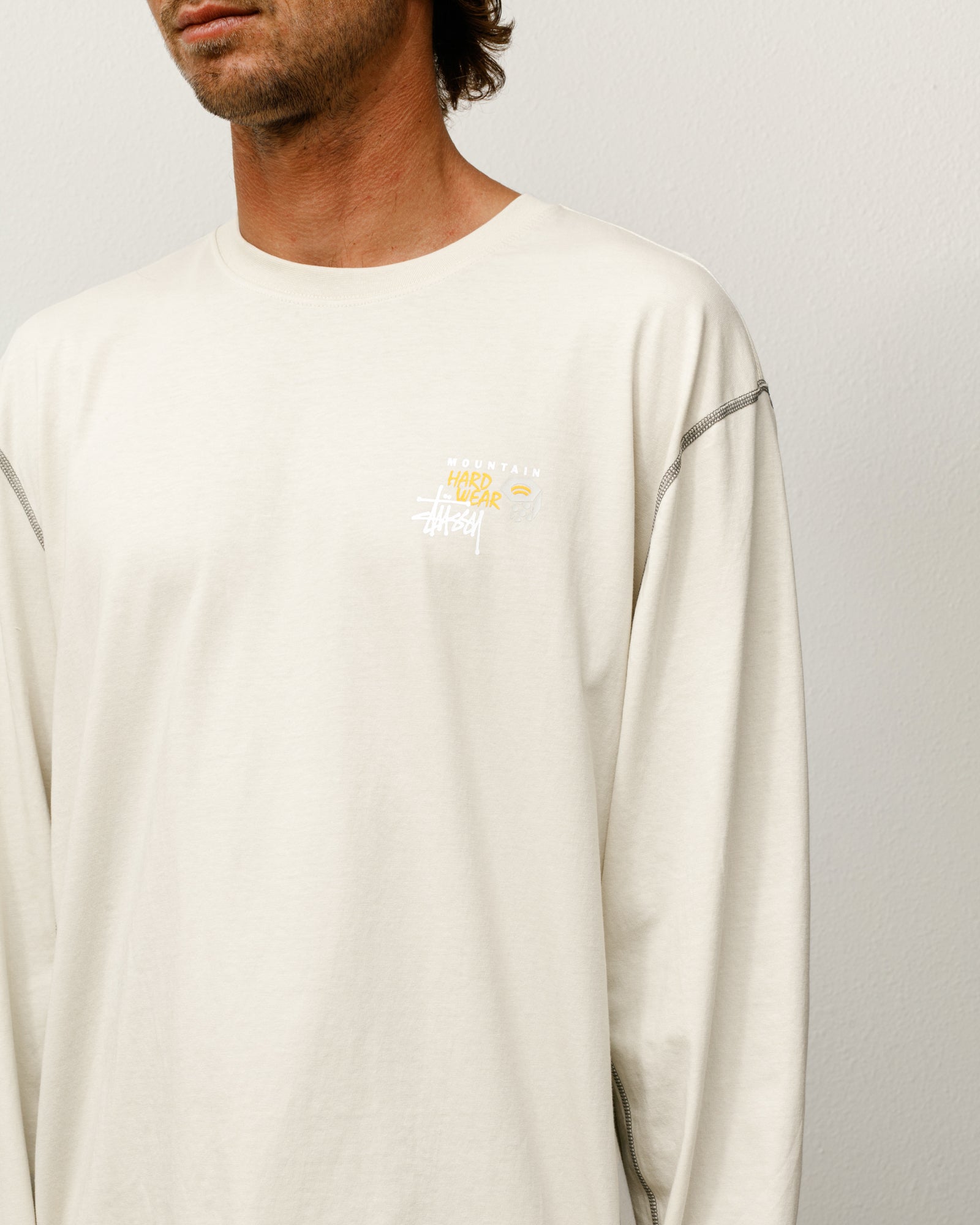 STÜSSY & MOUNTAIN HARDWEAR LS TEE Stüssy & Mountain Hardwear Ls Tee – Arctic Sky | Tees | Stüssy