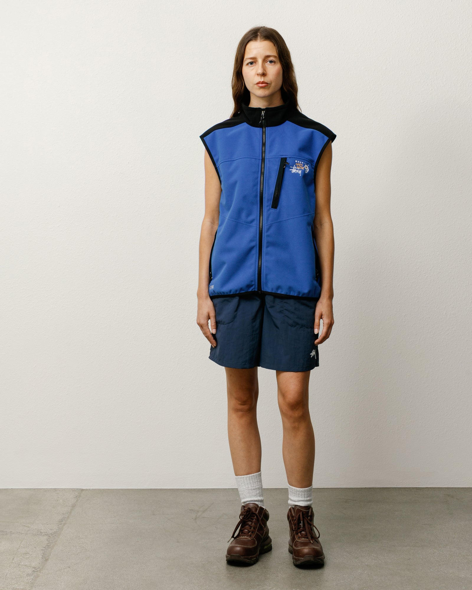 Stüssy & Mountain Hardwear Windstopper® Vest – Blue | Outerwear