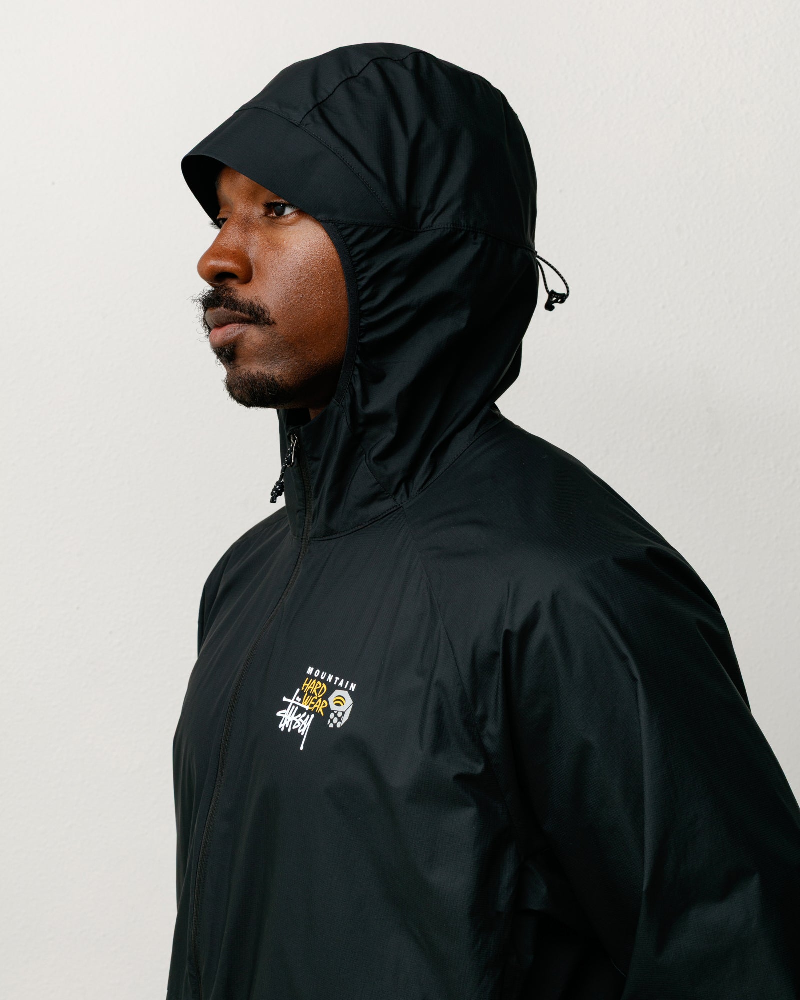 Stüssy & Mountain Hardwear Kor Airshell Jacket – Black | Outerwear