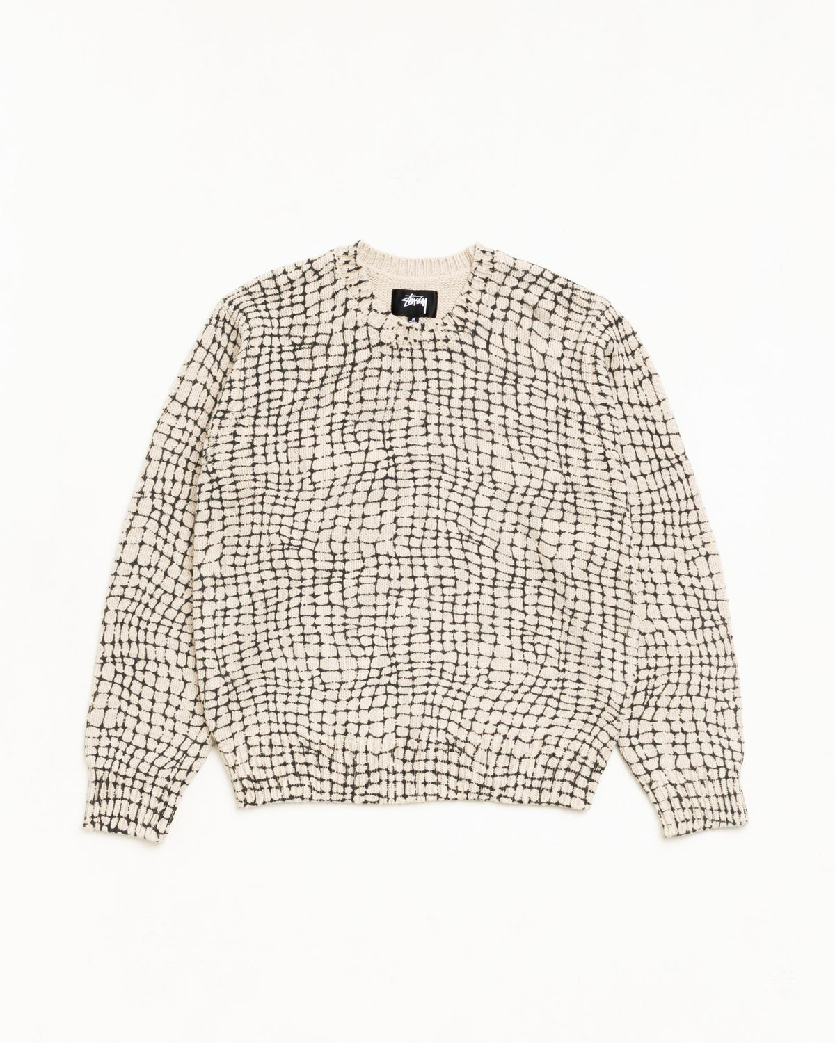 Mesh Print Sweater Unisex Long Sleeve In Mesh Net | hero:main:collection:new-arrivals-b,new-arrivals,shirts,tops-shirts,all,tees,outerwear,denim,knits,accessories,sunglasses,hoodies,sweats,mens-hoodies-sweatshirts,shorts,pants,bottoms,crew-sweats,zip-ups,swim,sweatpants,graphics,lazy-tees,swim,basic-9twenty,button-ups,shorts,cargos,denim-jeans,bottoms,bags,belts,wearables,gear,footwear,button-ups,basic-tops,jerseys,big-ol,classics,slim,jackets,all, | product-card-slider