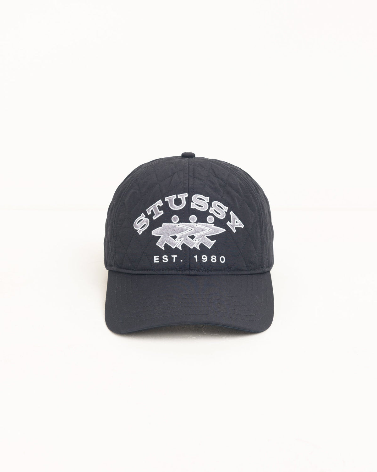 Md Quilted Surfwalk Cap Unisex In Black | hero:main:collection:new-arrivals-b,new-arrivals,shirts,tops-shirts,all,tees,outerwear,denim,knits,accessories,sunglasses,hoodies,sweats,mens-hoodies-sweatshirts,shorts,pants,bottoms,crew-sweats,zip-ups,swim,sweatpants, | product-card-slider